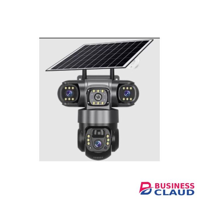 V380 Outdoor 6MP Solar CCTV Security Camera – WiFi Night Vision