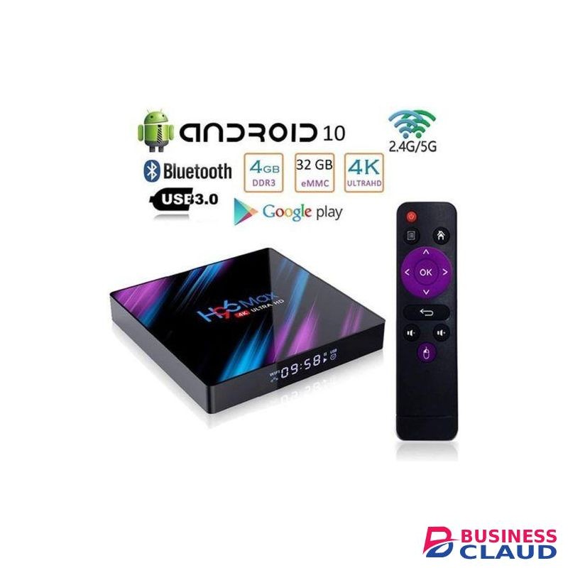 H96 Smart Android 9.0 TV Box RK Quad Core 64 Bit