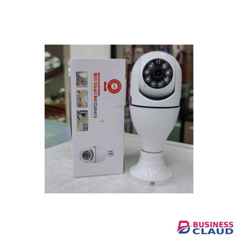 V380 PRO 4.0MP Smart Wireless WiFi Bulb Camera Night Vision Panoramic WiFi IP Camera WiFi CCTV 360 Degree PTZ Light Bulb Camera