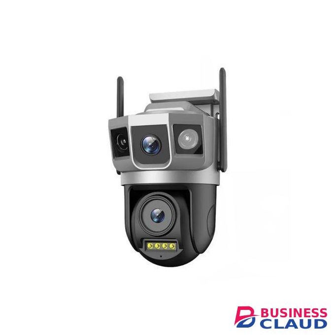 Dual Lenses Electric 360 Degrees Sim Card Cctv Camera