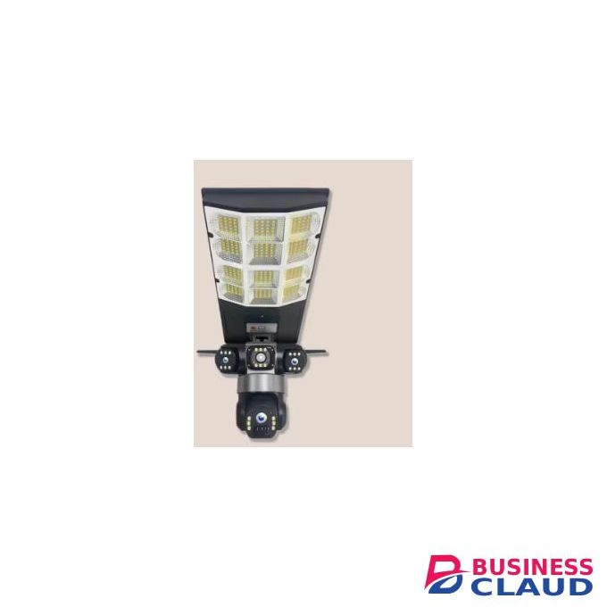 Solar Light 6MP triple 3 Lens Solar Powered Wireless Surveil PTZ Camera V380 Pro Outdoor CCTV Security Solar Street Light Camera