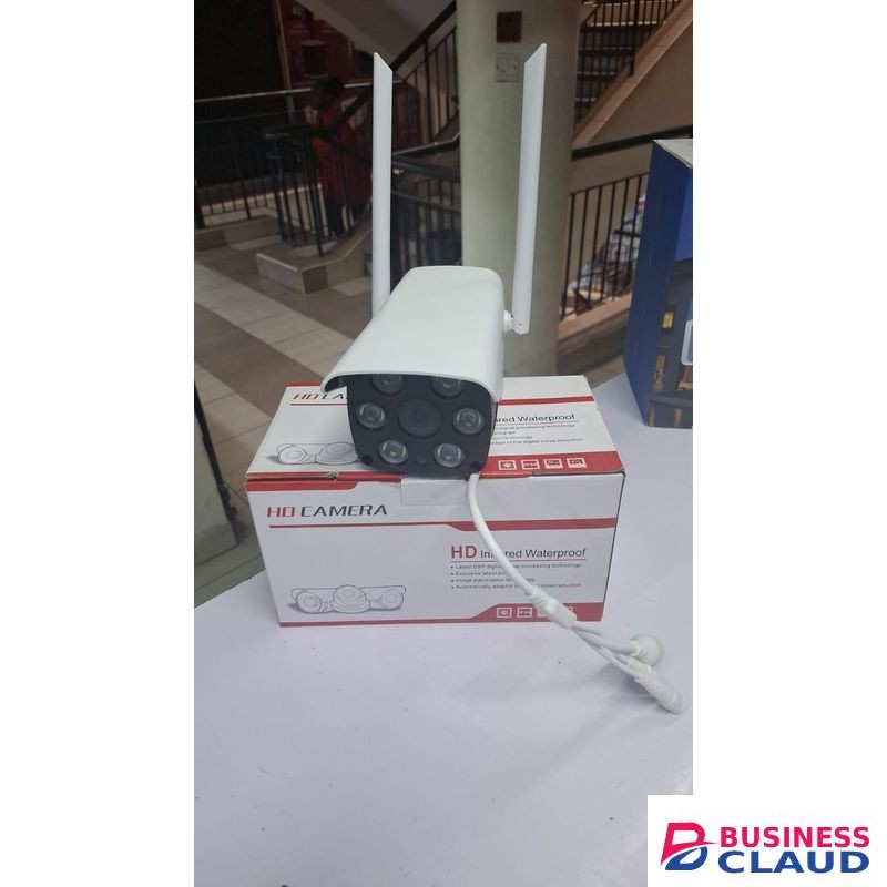 Outdoor Full HD Wireless IP Security Camera, Wi FI CCTV Surveillance Camera, Weather Proof-Night Vision-LED Lights-Two Way Audio-Motion Detection-SD Card Slot -V380-Free Camera Stand+Power Adapter