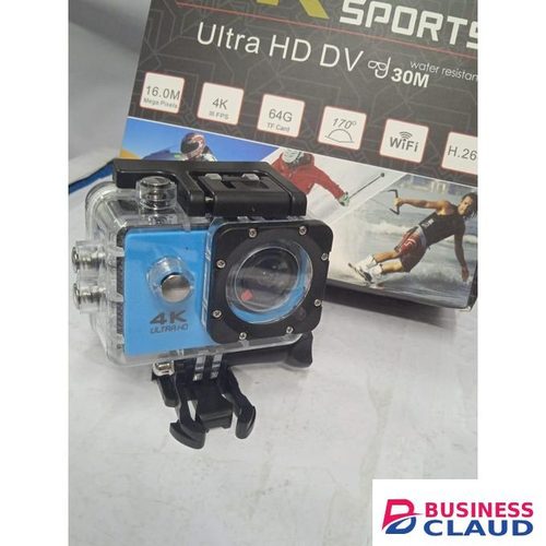 Ultra HD 4K Action Camera for Vlogging, Travel, Extreme Sports, and Adventure Activities with WiFi