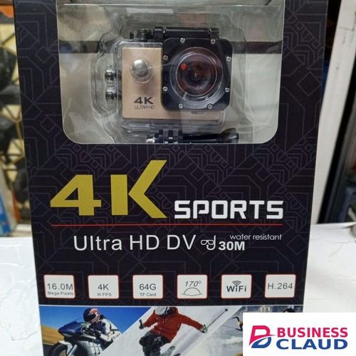 Professional 4K Adventure Action Camera with WiFi, 30FPS Video, and Multi-Mount Accessories