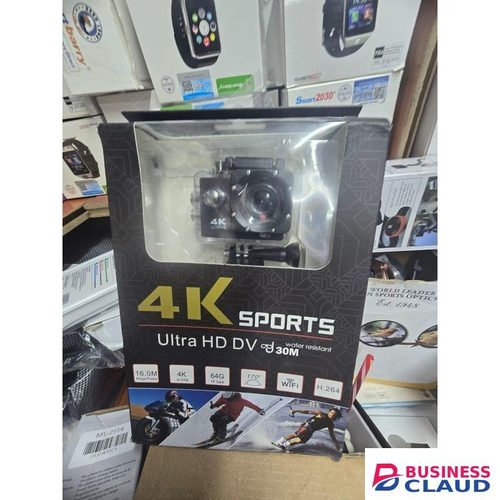 Professional 4K Adventure Camera with WiFi, 16MP Photography, and Wide-Angle Recording