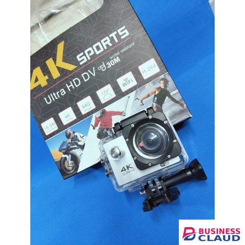 4K Adventure Action Camera with Waterproof Housing, WiFi App Control, and Multi-Mount Accessories
