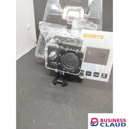 Adventure-Ready 4K WiFi Camera With Waterproof Case 170° Lens and 30 FPS Ultra HD Recording