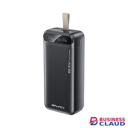 Awei 30,000mAh Power Bank 22.5W Fast Charging Multi-Port LED Display Safety Protection