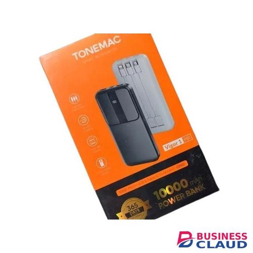 Tonemac Vigor 2 20000mAh Power Bank Dual Input 2A Fast Charging Smart Display