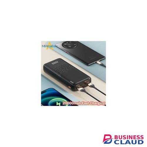 Ultra Compact Power Bank with High-Speed 2A Charging Dual USB Ports