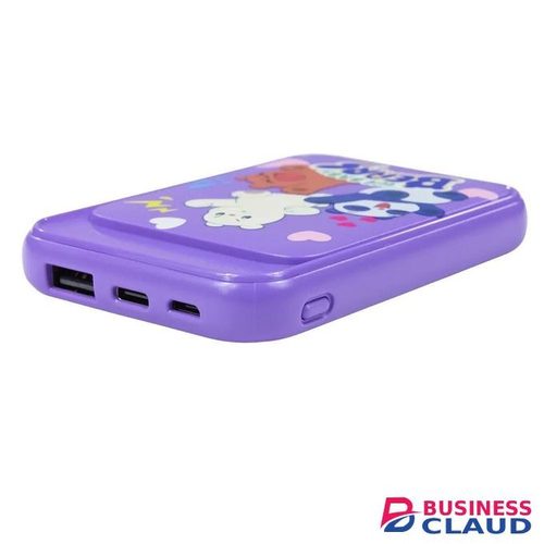 Miniso WE BABY BEARS Collection 5000mAh Power Bank Model: F15 - Purple