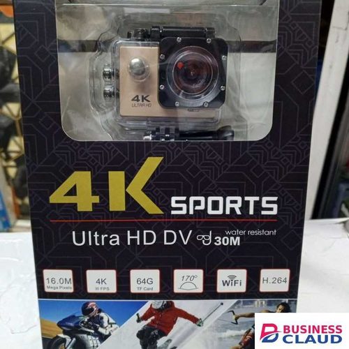 Professional 4K WiFi Sports Action Camera 16MP With Waterproof Housing and Wide Angle 170° Lens