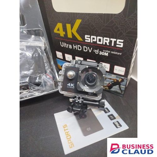 4K Ultra HD DV30M Action Camera with WiFi, Waterproof Features, 64GB Storage, and 170° Wide-Angle Lens for Adventure Enthusiasts