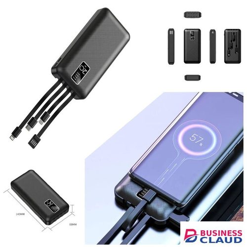 20000mAh High Capacity Power Bank – 4-Device Charging – Fast Charging USB Portable Charger