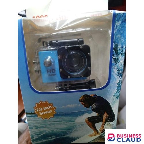 HD Action Camera with 2.0-inch LCD – Waterproof, 1080p Recording for Extreme Sports and Adventure