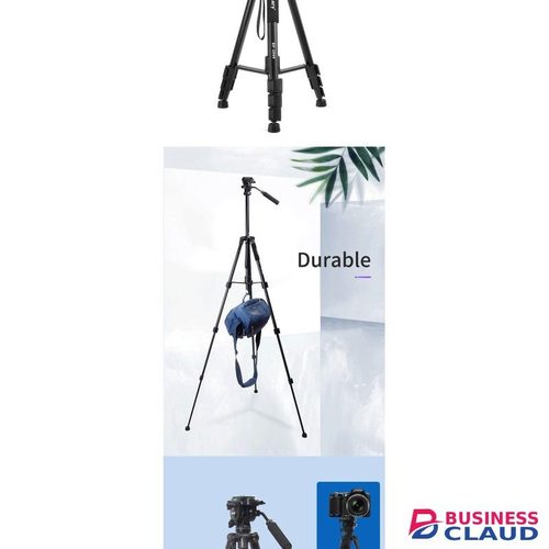 Jmary KP2599 Aluminium Alloy Professional Tripod Monopod with Smooth Fluid Head for Filmmakers & Photographers