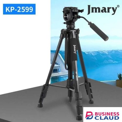 Jmary KP2599 Aluminium Alloy Professional Tripod Monopod Stand with Smooth Fluid Head for Outdoor Video Shooting