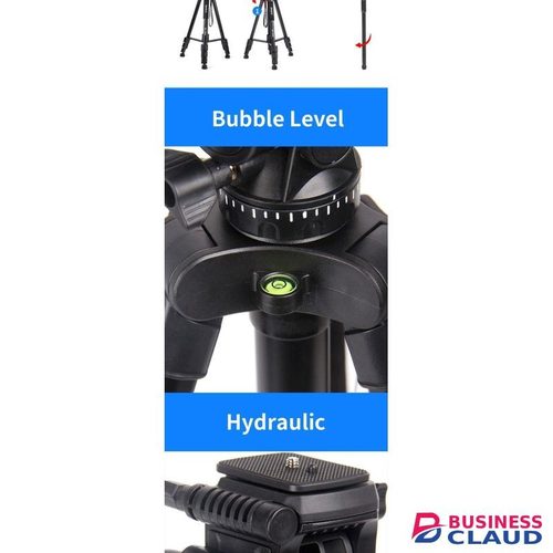 Jmary KP2599 Aluminium Alloy Pro Camera Tripod Monopod with Fluid Head for Professional Filmmaking