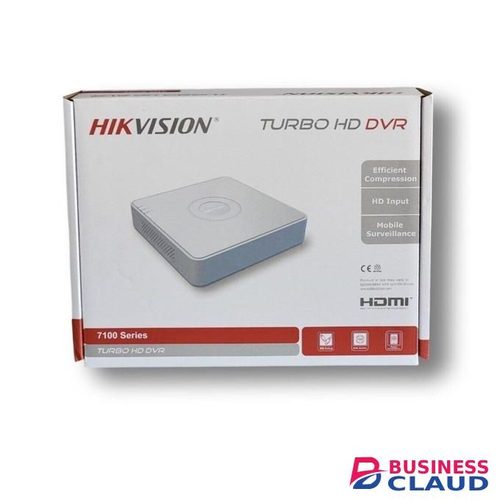Hikvision 4 Channel Upto 1080P Resolution Turbo HD DVR Machine- White