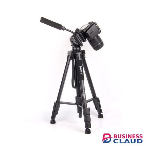 Jmary KP2599 Aluminium Alloy Professional Camera Tripod Monopod with Fluid Head for Filmmakers & Vloggers