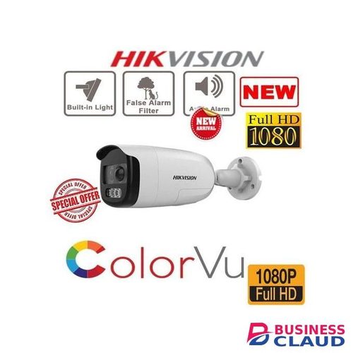 Hikvision High Quality 1080P Full HD 2MP ColourVu 24/7 Colored Images Outdoor Bullet CCTV Security Camera