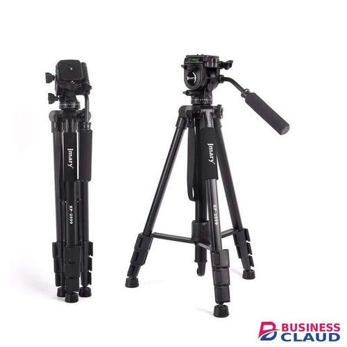 Jmary KP2599 Professional Aluminium Alloy Fluid Head Tripod Monopod for DSLR Cameras & Smartphones