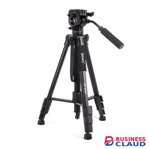 Jmary KP2599 Professional Aluminium Alloy Fluid Head Tripod Monopod Stand for High-Quality Video Shooting