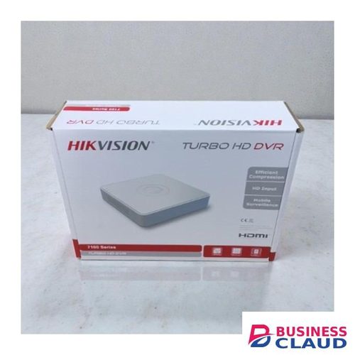 Hikvision Convenient Turbo HD High Performance Home Security 4 Channel DVR Machine- White