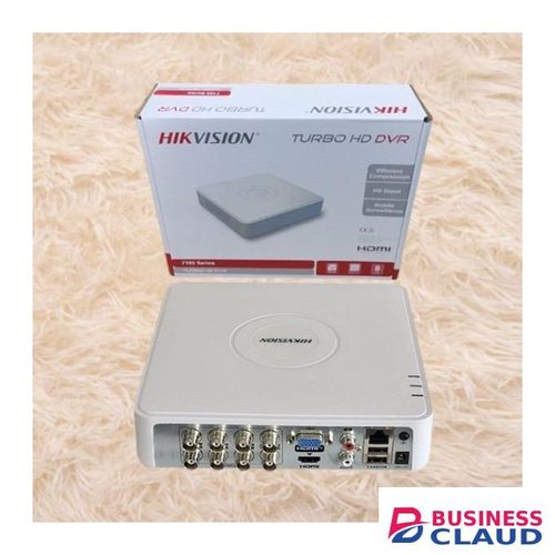 Hikvision Easy Installation And Setup Upto 1080P 8 Channel Turbo HD DVR Machine White