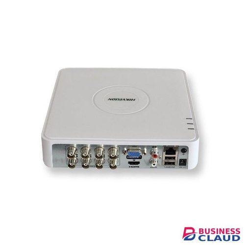 Hikvision Easy Installation 8 Channel Upto 1080P Resolution Turbo HD DVR Machine- White