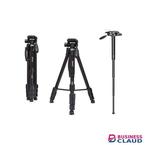 Jmary KP2599 Aluminium Alloy Professional Fluid Head Monopod Tripod for Filmmakers & Studio Shoots