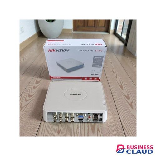 Hikvision 8 Channel Turbo HD Upto 1080P DVR with HDMI and VGA Output, Compact Design, Convenient Setup and Reliable Quality DVR Machine- White
