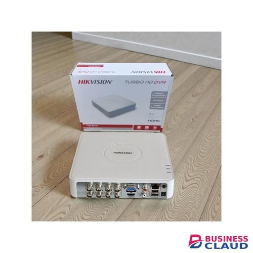 Hikvision 8 Channel Turbo HD Upto 1080P DVR with Durable Quality Construction, Long Term Reliability and Domestic Security Purpose DVR Machine- White