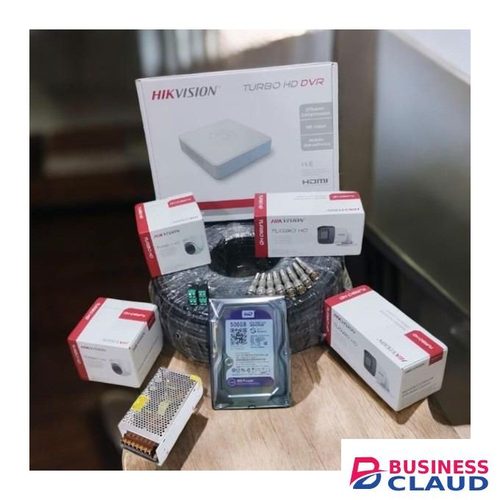 Hikvision 4Channel HD CCTV Kit 1080p Resolution Stunning Image Quality Complete with 4 Channel DVR And 50M RG59 Cable