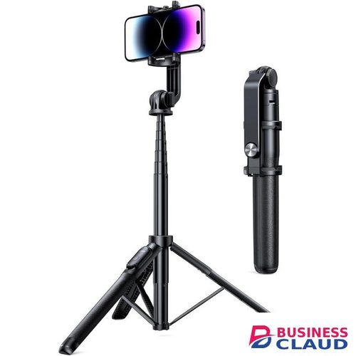 Ugreen Perch Selfie Bluetooth 3 in 1 Tripod Selfie Stick Extendable Adjustable Monopod with Removable Wireless Remote Control Compatible with iPhone 15 Plus Pro Max 14 13 Phones Cameras - LP586