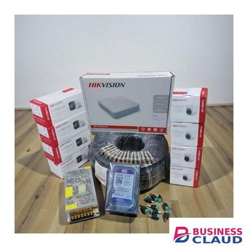 Hikvision 8 Channel 1080P 2MP Full HD Security System Kit with 1TB Hard Disk – Strong Quality, Easy Installation, and Reliable Use