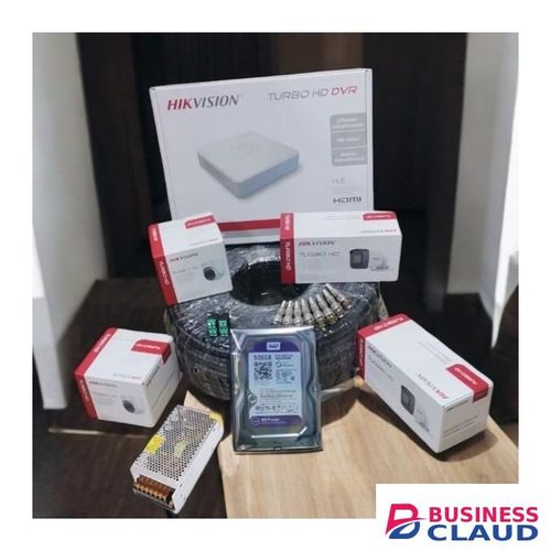 Hikvision 4Channel 2MP HD CCTV Complete Kit Remote Viewing True Day Night 50M RG59 Cable Included