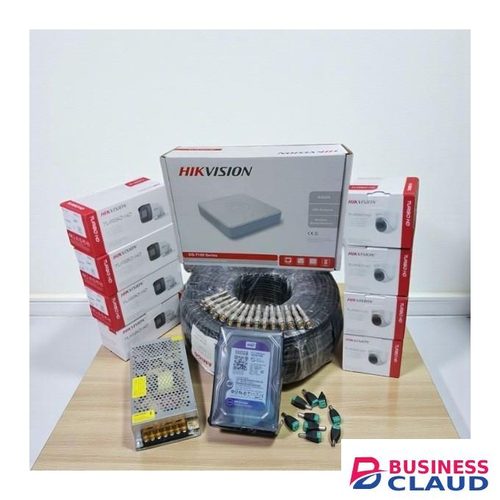 Hikvision 8 Full HD 1080P 2MP CCTV Kit – 1TB Hard Disk, Built-In Infrared LEDs, Easy Setup, and Cost-Effective Complete System
