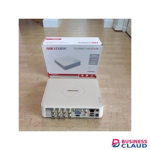 Hikvision 8 Channel Turbo HD Upto 1080P DVR Machine featuring H.264 Dual Stream Video Compression, Low Cost Operation and Reliable Performance DVR Machine- White