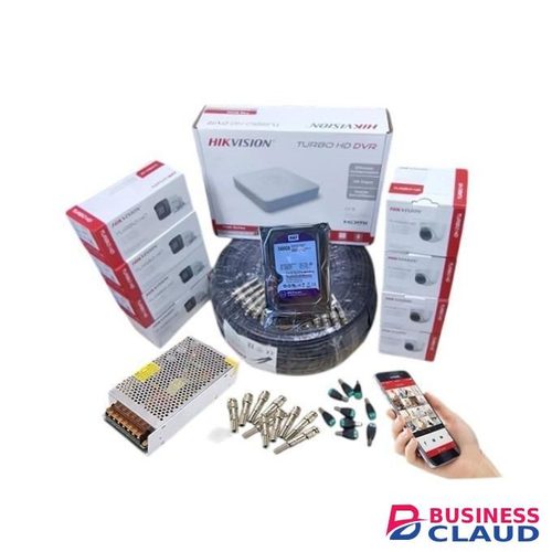 Hikvision 8 Channel 1080P Full HD Night Vision CCTV Camera Kit Complete Package with 500GB Hard Drive