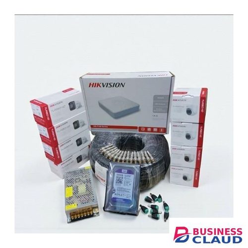 Hikvision 8 Channel 2MP CCTV Kit 1080P Full HD with 1TB Hard Drive, 100M RG59 Coaxial Cable and Motion Detection