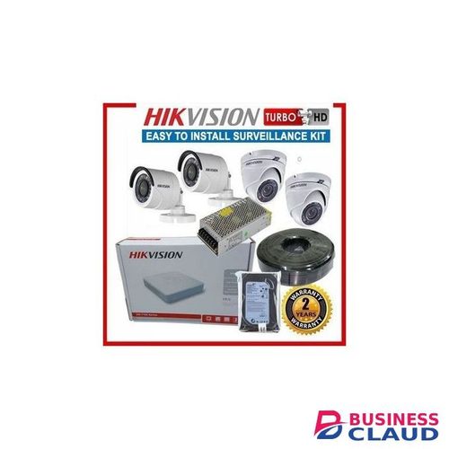 Hikvision 4 Turbo HD 1080P Full HD CCTV Complete Kit Package