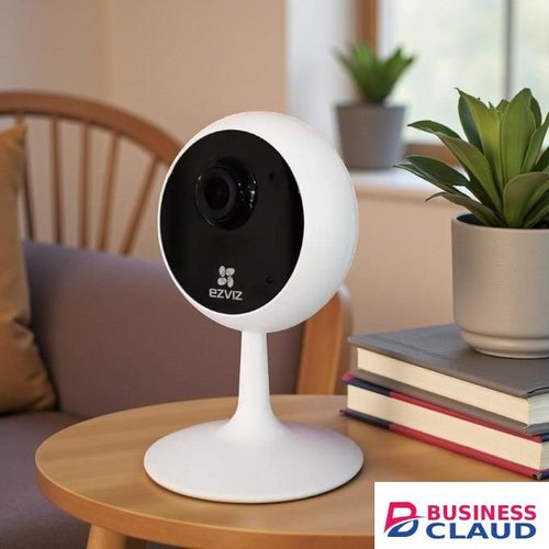 Hikvision EZVIZ C1C-B 1080p Full HD Mini Smart Home Camera – Up to 512 GB MicroSD Support & EZVIZ CloudPlay Storage