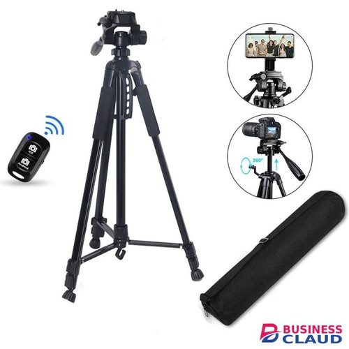 Tripod 3366 Aluminum Camera Stand with 3-Way Head