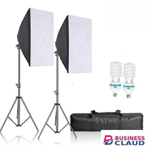 Photo Studio Soft box Kit With 2M Tripod Stand