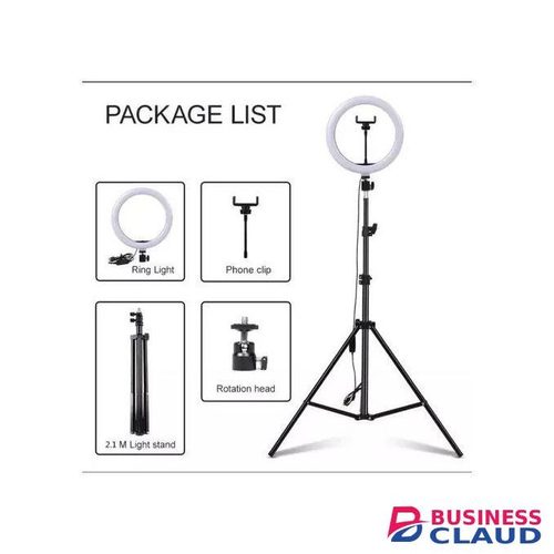 10INCH 12INCH 13INCH 14INCH 18INCH Selfie LED Ring Light With 2.1M Tripod Stand And Cell Phone Holder For Live Stream/Makeup 10"/12"/13"/14" RINGLIGHT