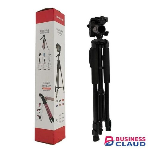 Aluminum Heavy Duty Tripod Stand for Canon Nikon with Carry Bag and Phone Holder, Compatible with DSLR, iPhone, Spotting Scopes, Max Load 15 Lb