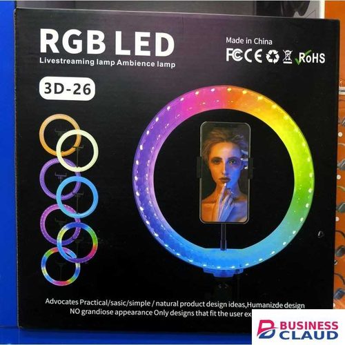 RGB 10 Inch ring light Desktop stand Tripod stand
