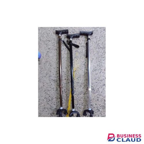 Strong Height adjustable tripod with 3 stand walking stick
