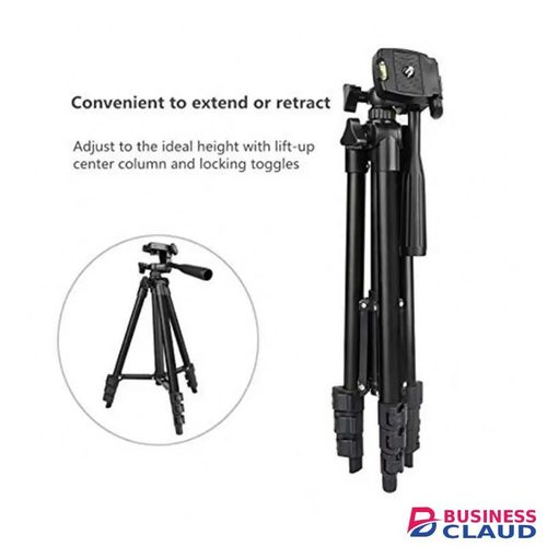 Extendable tripod 3120 universal adjustable tripod stand mounted holder clip camera phone holder bracket for cell phone, camera